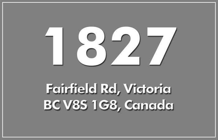1827 Fairfield 1827 Fairfield V8V 4L8