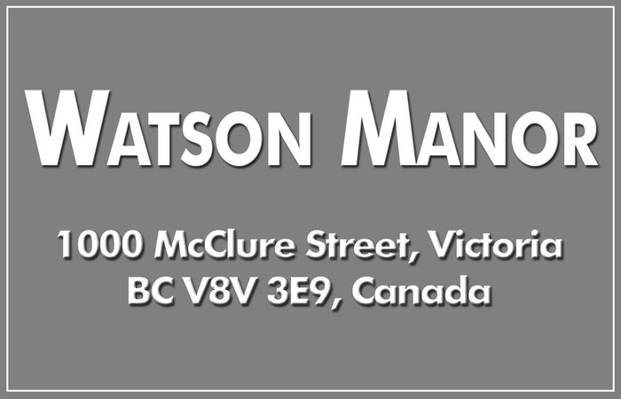 Watson Manor 1000 McClure V8V 3E9