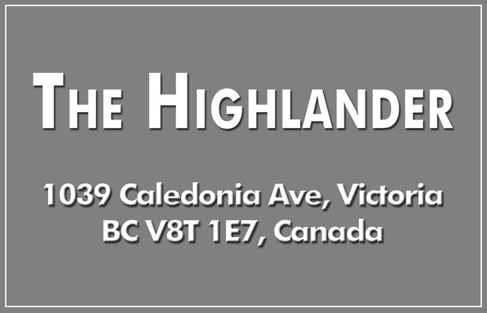 The Highlander 1039 Caledonia V8T 1E7
