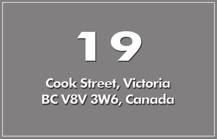 19 Cook 19 Cook V8V 3W6