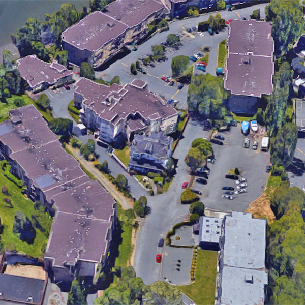 145 Gorge Road East, Victoria, BC - Birds eye view!