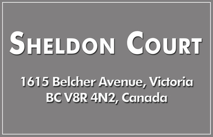 Sheldon Court 1615 Belcher V8R 4N2
