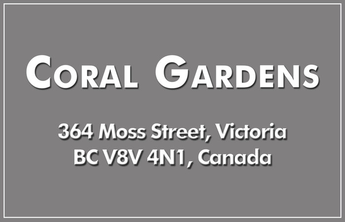 Coral Gardens 364 Moss V8V 4N1