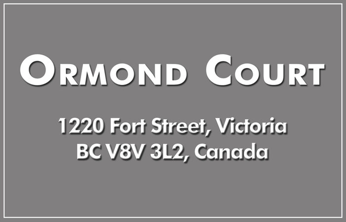 Ormond Court 1220 Fort V8V 3L2