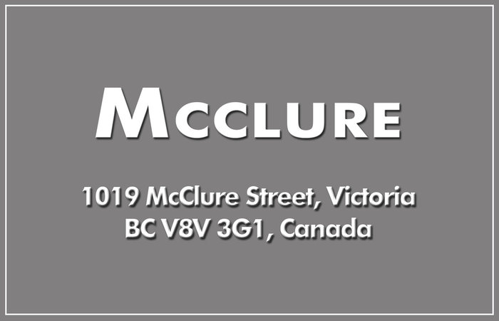 Mcclure 1019 McClure V8V 3G1