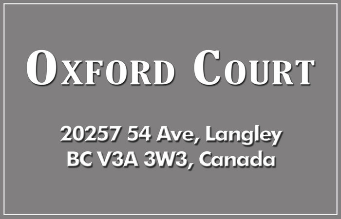 Oxford Court 20257 54TH V3A 3W2