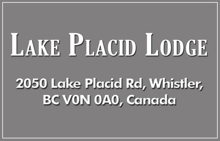 Lake Placid Lodge 2050 LAKE PLACID V0N 0A0