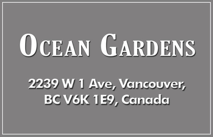 Ocean Gardens 2239 1ST V6K 1E9