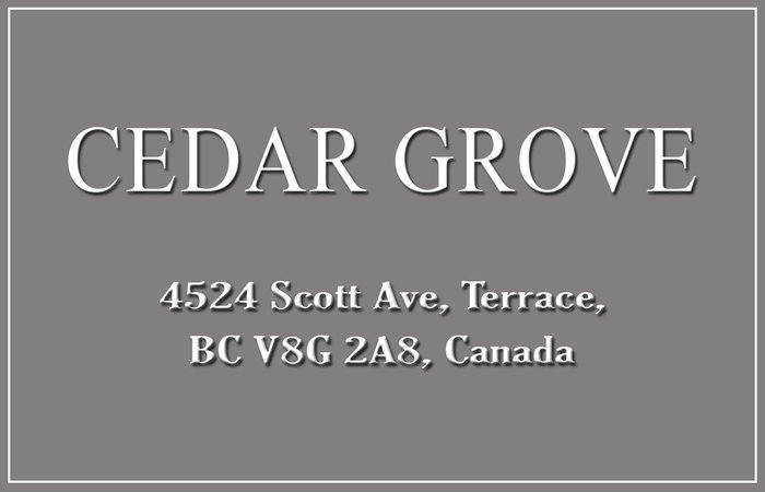 Cedar Grove 4524 SCOTT V8G 2A9