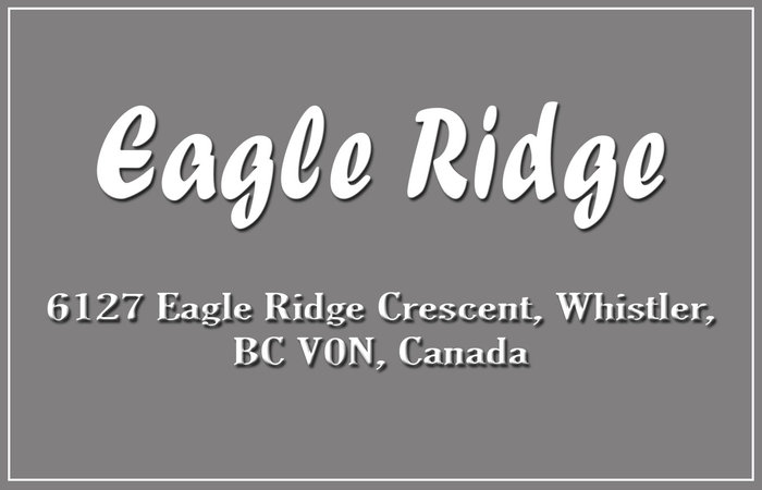 Eagle Ridge 6127 EAGLE RIDGE V0N 1B6