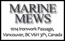 Marine Mews 1014 Ironwork Passage V6H 3P1