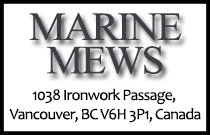 Marine Mews 1038 Ironwork Passage V6H 3P1