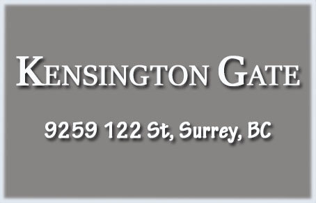 Kensington Gate 9259 122ND V3V 7R3