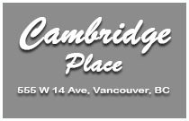 Cambridge Place 555 14TH V5Z 4G8