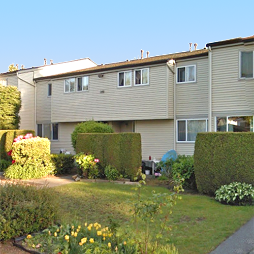 Typical part of the complex - 3405 E 49th Ave, Vancouver, BC!