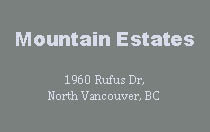Mountain Estates 1960 RUFUS V7J 3L7
