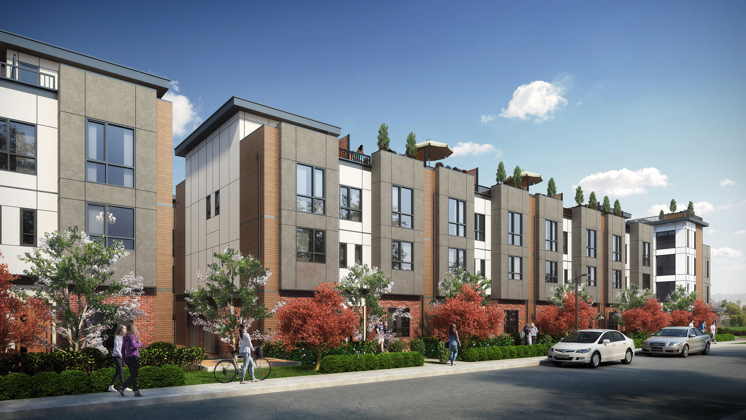 Townhomes Exterior!