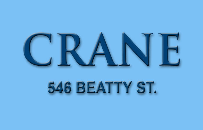 Crane 546 BEATTY V6B 2L3