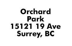 Orchard Park 15121 19 V4A 8J5