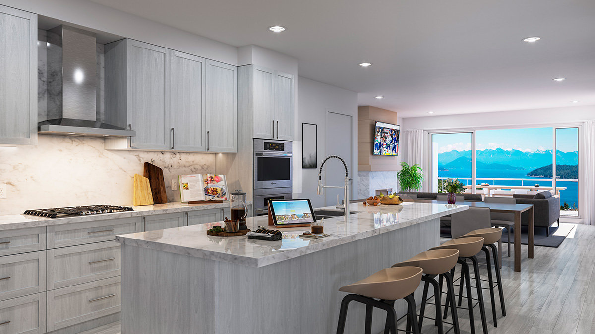 Eagleview Heights Display Kitchen!