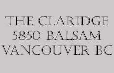The Claridge 5850 BALSAM V6M 4B9