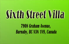 Sixth Street Villa 7908 GRAHAM V3N 1V9