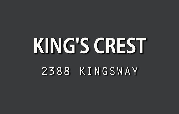 King's Crest 2388 KINGSWAY V5R 5G9