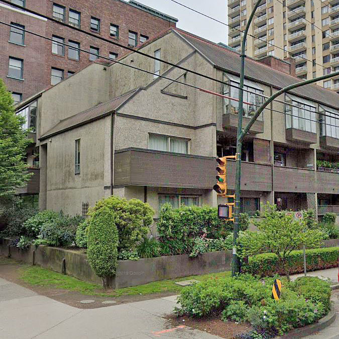 The Nelson at 1070 Nelson St - Typical part of the complex!