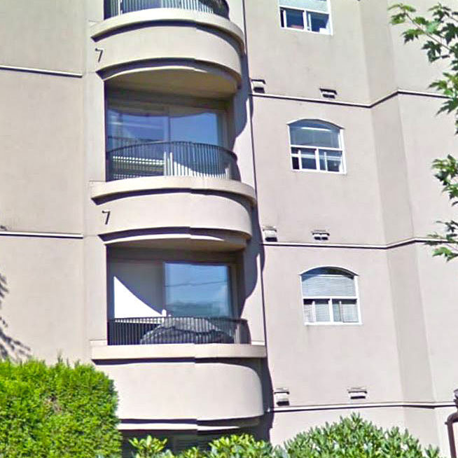 San Remo Court - 1859 Spyglass Place - Typical part of the building!