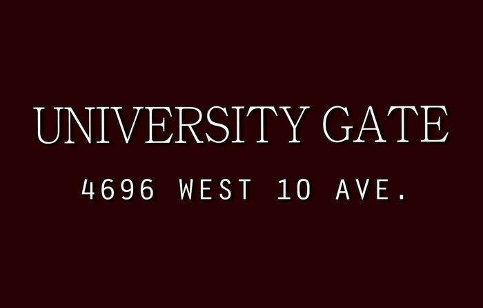University Gate 4696 10TH V6R 2J5