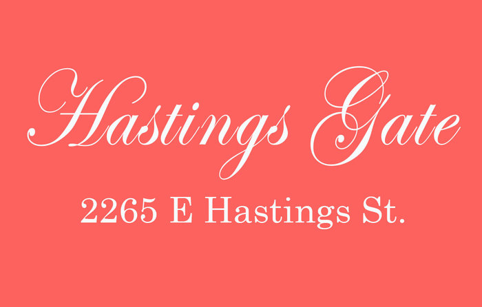 Hastings Gate 2265 HASTINGS V5L 1V3