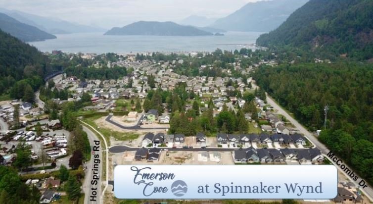 Emerson Cove - 628 McCombs Drive, Agassiz - Arial view!
