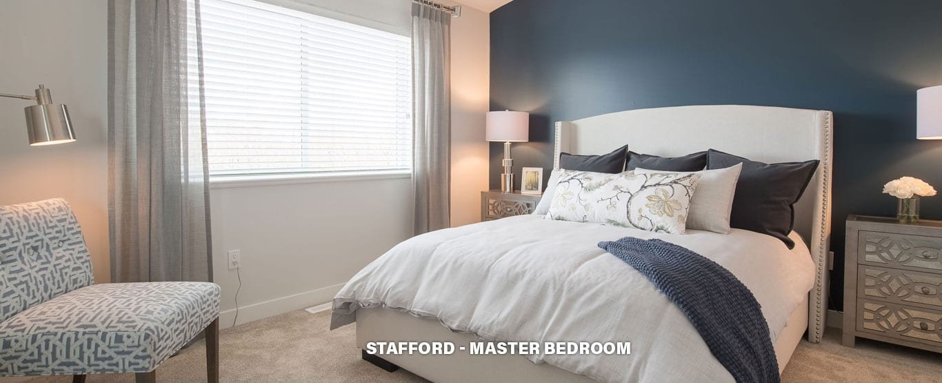 Master Bedroom - Single Family Lane Homes!