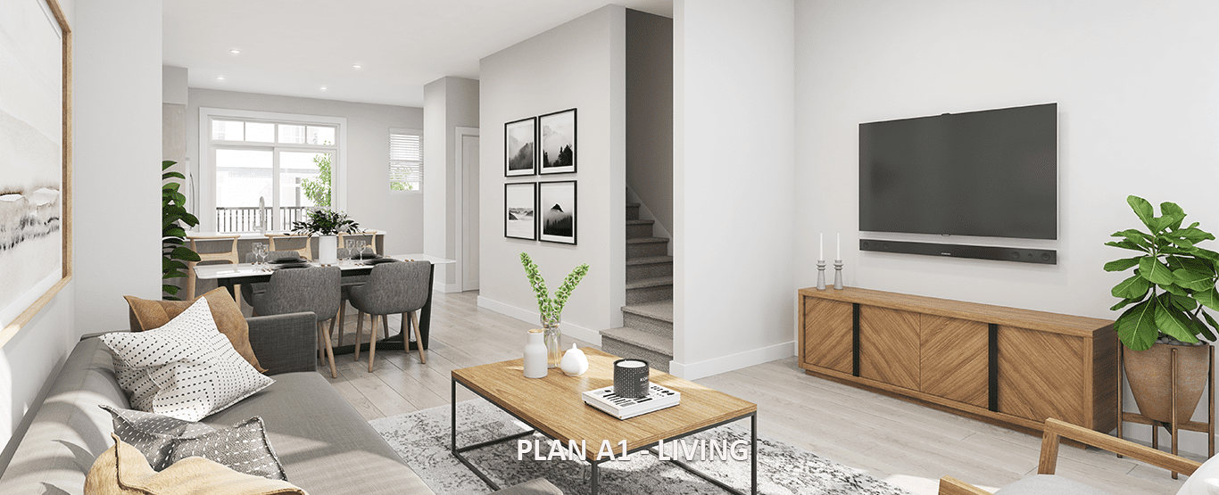 Living Area - Latimer Heights - Terraced Townhomes!