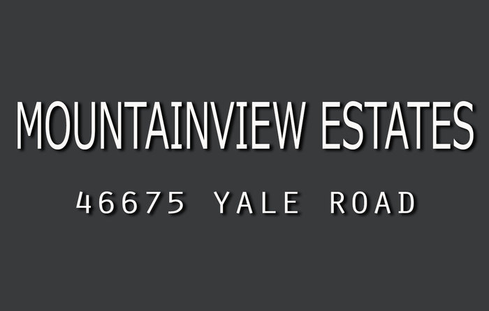 Mountainview Estates 46675 YALE V2P 2R8