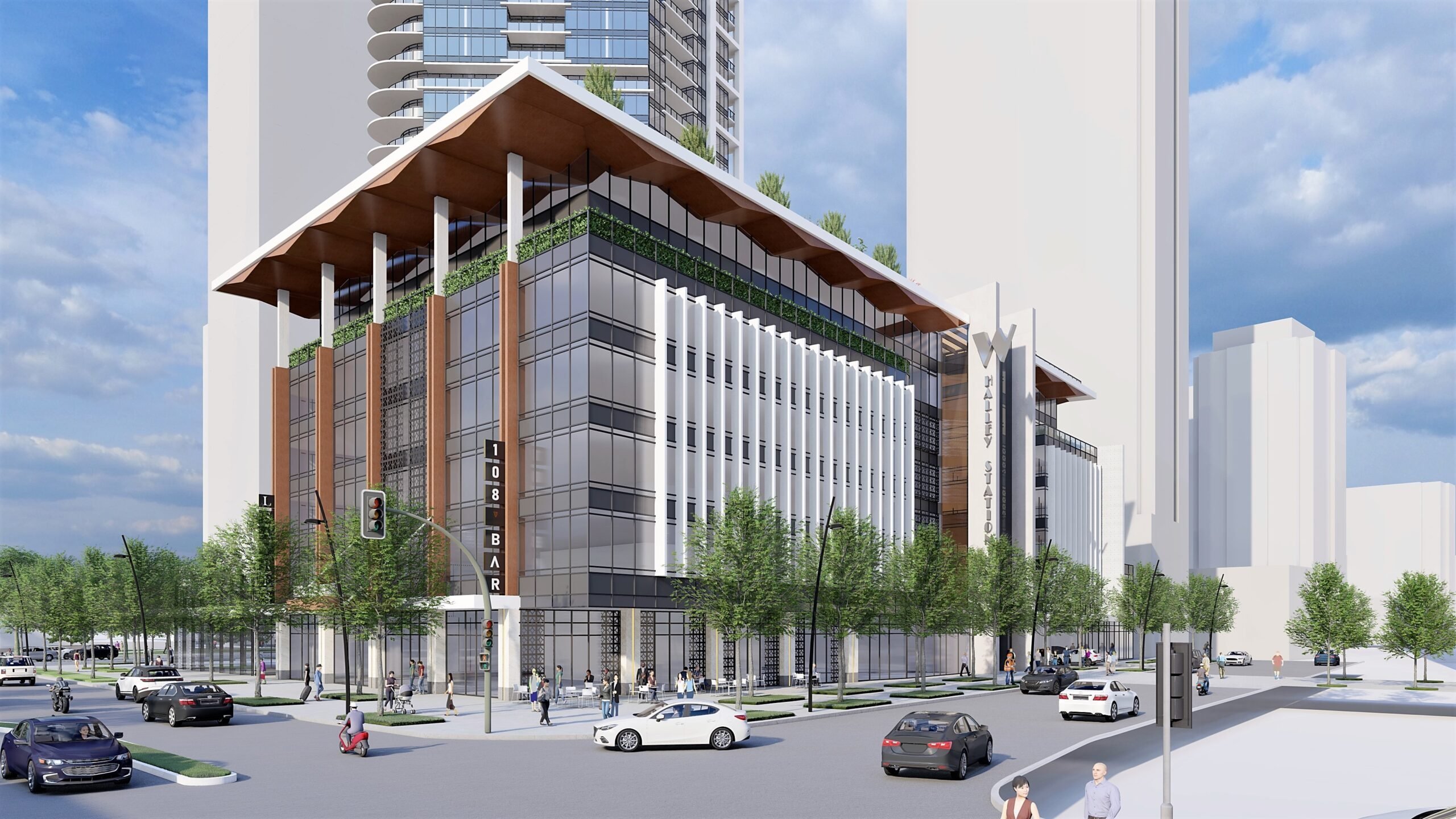 Whalley Station - 10761 King George Blvd - Rendering by Tien Sher Group of Companies!