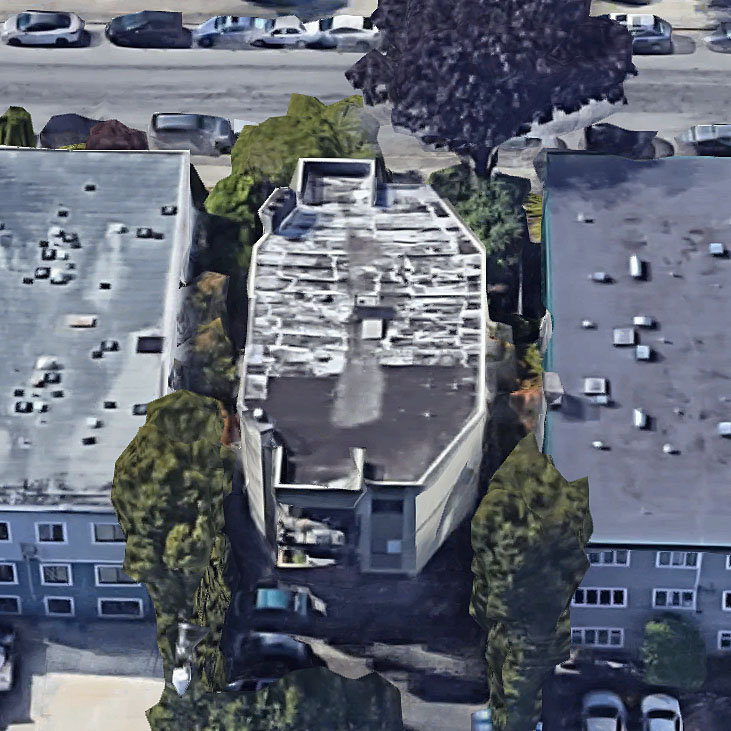 Windsor Court - 1035 West 13th Avenue - Back View!