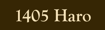 1405 Haro, 1405 Haro, BC