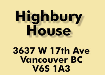 Highbury House, 3637 West 17th Avenue, BC