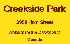 Creekside Park 2988 HORN V2S 3C1