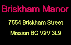 Briskham Manor 7554 BRISKHAM V2V 3L9