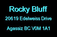 Rocky Bluff 20619 EDELWEISS V0M 1A1