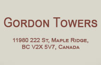 Gordon Towers 11980 222ND V2X 0L8