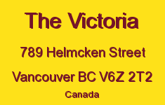 The Victoria 789 HELMCKEN V6Z 2T2