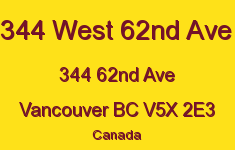 344 West 62nd Ave 344 62ND V5X 2E3