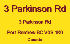3 Parkinson Rd 3 Parkinson V0S 1K0