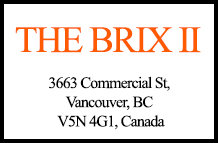 The Brix II 3663 Commercial V5N 4G1