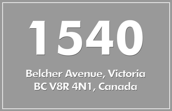 1540 Belcher 1540 Belcher V8R 4N1