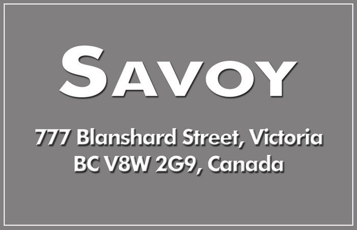 Savoy 777 Blanshard V8W 2G9