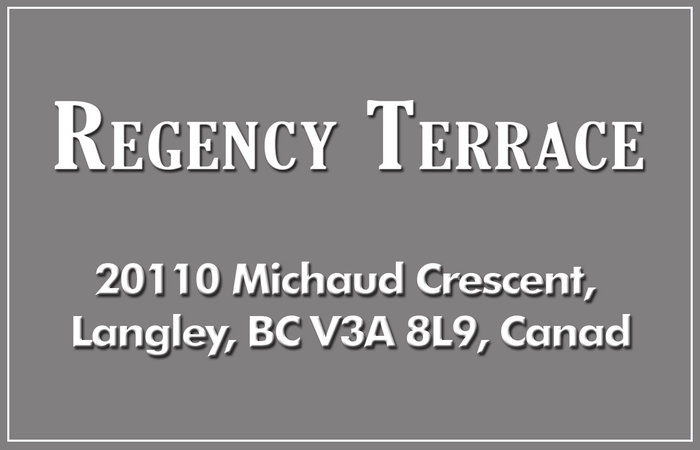 Regency Terrace 20110 MICHAUD V3A 4B1